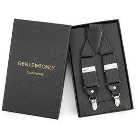 GENTS ONLY 01745 Men's Braces X-Shape -