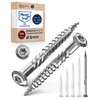 Stainless Steel Terrace Screw Torx Cutting Notch Lens Head and