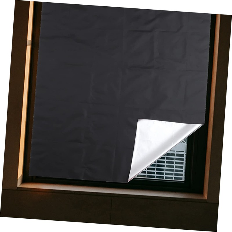 CAXUSD Blackout Curtains Portable Room Darkening Shades for Bedroom Window