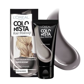 Colorista Hair Makeup Temporary Blonde Hair Colour, Grey