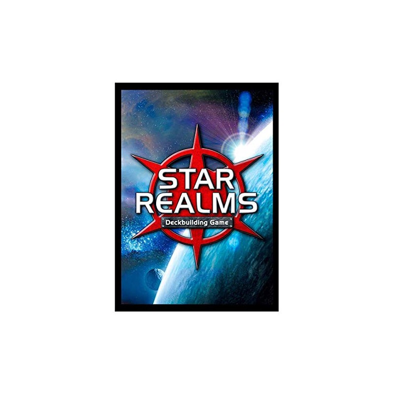 Star Realms Sleeves – Clear 60 CT – Star Realms
