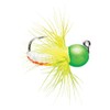 Tungsten Fly Jig 1/32 oz Green Orange Glow