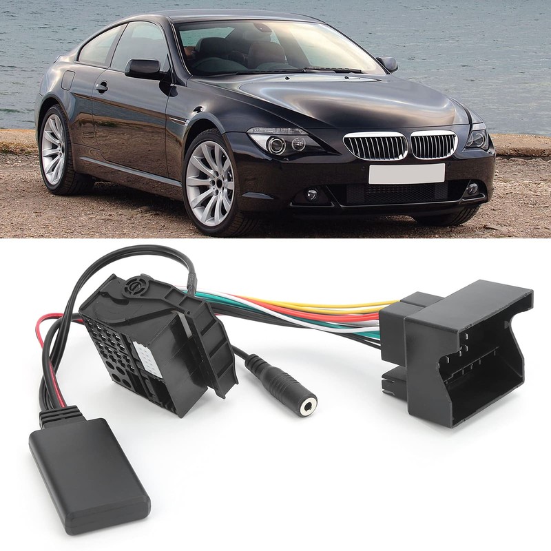 Qiilu Bluetooth AUX Adapter, Bluetooth 5.0 AUX-Kabel für Audio Adapter