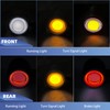 Motorcycle Bullet Turn Signals LED Front Rear Lights 4 PCS,