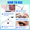 Eyelash Extension Glue, Lash Glue 1-2 Sec Drying Time 7-8