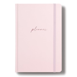 2025-2026 Planner - Undated Monthly, Weekly & Daily Planner for Planning Your Success - To Do List, Habit Tracker, Hardcover, Aesthetic, Stylish School or Office Supplies (Pink, A5)