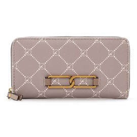 Tamaris TAS Anastasia Chain 33367 Women's Wallet Print, taupe, Standard size, Classic