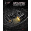 MZS Motorcycle LED Turn Signals, Front Light Amber+Amber and Rear