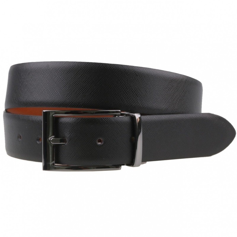 LLOYD Leather Reversible Belt 0813/05 Black/Brown, Length: 80 cm, Black