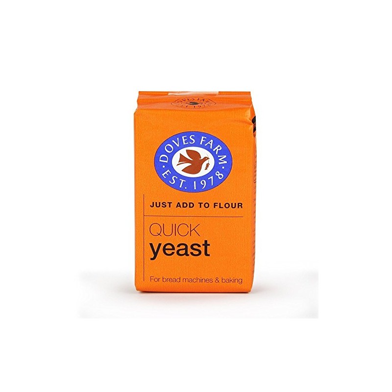 Doves Farm Quick Yeast 125 g (Pack of 8)