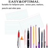 Pinovk Index Cards 5x7 Ruled - Flash Cards for Studying,