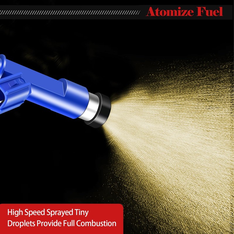 STZJAYE Fuel Injectors 23209-21040 Set of 4 Compatible with Yaris