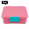 Little Lunch Box Co Bento Five Compartment - Strawberry