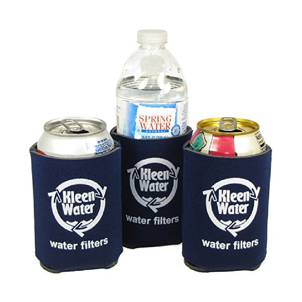 KleenWater Insulated Can and Water Bottle Holders, Drink Protector and Identifier (3)