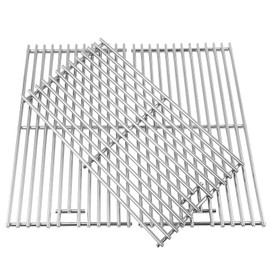 BBQration Grill Grates Replacement Parts for Kitchen Aid 720-0745B 720-0745 720-0745A 740-0780 730-0745 860-0012, Grill Grates for Kitchenaid Grill Replacement Parts, 18 7/8" x 9 7/8" Each