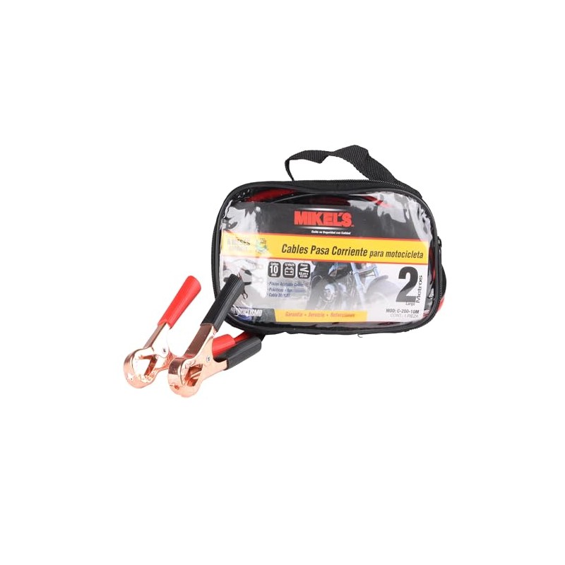 Mikel's C-200-10M Cables Pasa Corriente para Motociclismo