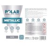 Polar Metallic Silver Spray Paint - 6 x 400 ml
