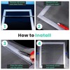 tonchean 304 Stainless Steel Windows Screen Mesh Roll Replacement, 98.4