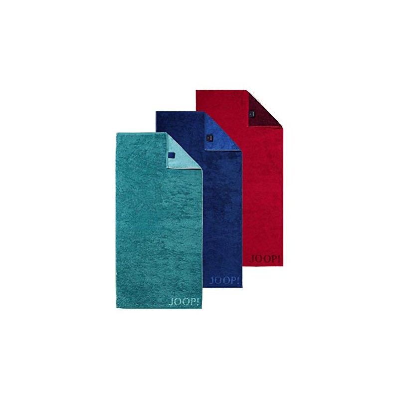 Joop! Classic Doubleface 1600 hand towel, black 90, guest towel,