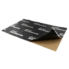 Stinger Audio Silencer Car Sound Deadening Material, Automotive Noise Dampening, Aluminum Butyl Mat, 80 mil 18 sqft, 17 Self-Adhesive Sheets, 9.7" x 15"