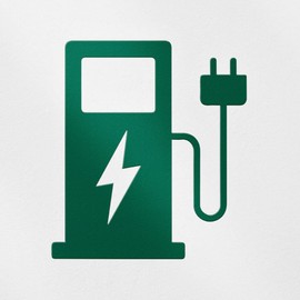 Transparent Decal Stickers Of Electric Vehicle Charging Station (Green) Premium Waterproof Vinyl Decal Stickers For Laptop Phone Accessory Helmet Car Window Mug Tuber Cup Door W USCSKUS890116GR090622