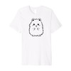 Cute Adorable Hamster Funny Face Furry Friend Premium T-Shirt