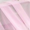 Megachest TAILORED VOILE WINDOW SCARF PELMET (light pink, 56"X118"X1 Panel)