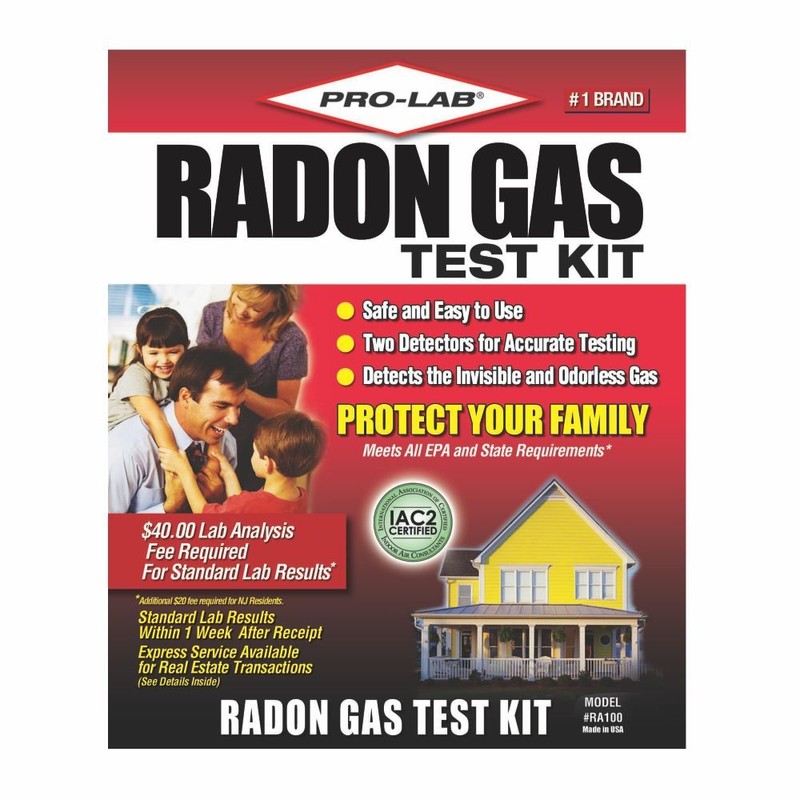 Pro-Lab Radon Gas Test Kit