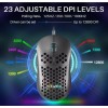 DIERYA M1SE Wired Gaming Mouse with Honeycomb Shell, 12800DPI Optical