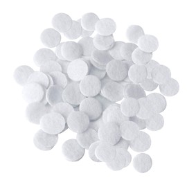 500Pcs Microdermabrasion Cotton Filters, TopDirect Replacement 10mm Diamond Dermabrasion Filter Facial Vacuum Filters Accesories Sponge Filter for Suction Microdermabrasion Machine Device