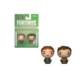 Funko Pint Sized Heroes: Fortnite a - Pathfinder & Highrise Highrisesualt Trooper - Collectible Vinyl Figure - Gift Idea - Official Merchandise - for Kids & Adults - Video Games Fans
