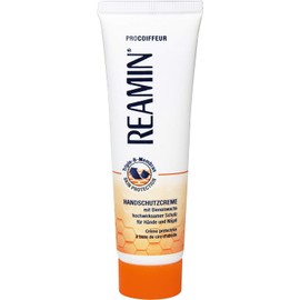 Reamin Handschutzcreme Tube mit Bienenwachs für Hände und Nägel, 75 ml (10 Stück)