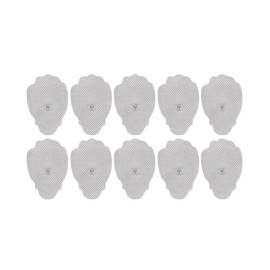As-Tec 10 20 or 40 Snap On Replacement Pads For Electrode TENS Unit & Pulse Massager - 20 Sets (40 Pads)