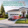Wireless Driveway Alarm, Outdoor Weatherproof Motion Sensor & Detector with