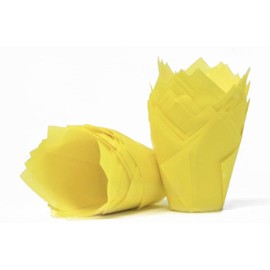 Bakery direct 200 Spring yellow tulip muffin wraps