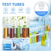 Aramanara 200 Pcs Plastic Test Tubes with Lids, 12 x