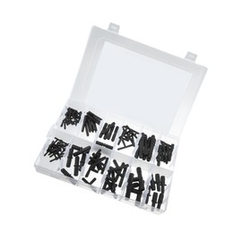 INFINAUTO 113 Pcs Automotive Vacuum Hose Connector Assortment Kit Durable Material Stylish Design