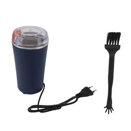 Electric Coffee Grinder ABS and PC Efficient Portable Coffee Spice Grinder for Beans Spices Grains EU Plug 220V 50HZ