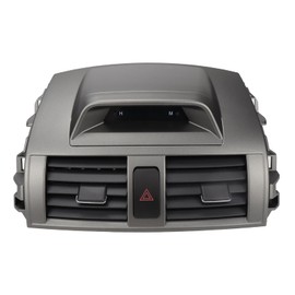 USTAR Center Dash A/C Outlet Air Vent Panel Compatible with Toyota Corolla 2009-2013 Replace# 55670-02340 5567002340