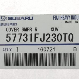 Subaru 2013-2017 Subаru Crosstrek Rear Tow Hitch Cover Ice Silver Metallic 57731FJ230TQ