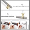KOMOTIA 10 Pack 5 Inch Cabinet Pulls knurled Brushed Satin