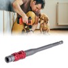Pivoting Bit Tip Holder Multi Angle Flexible Magnetic Hex Shank