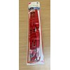TOP WIPER 16" INCH RED DOUBLE BLADE WINDSHIELD WIPER WITH