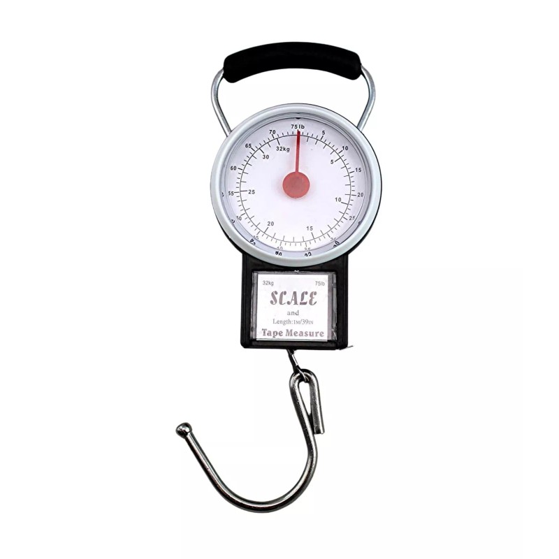 Dependable Luggage Baggage Scale with Tape Measure with Dial Display