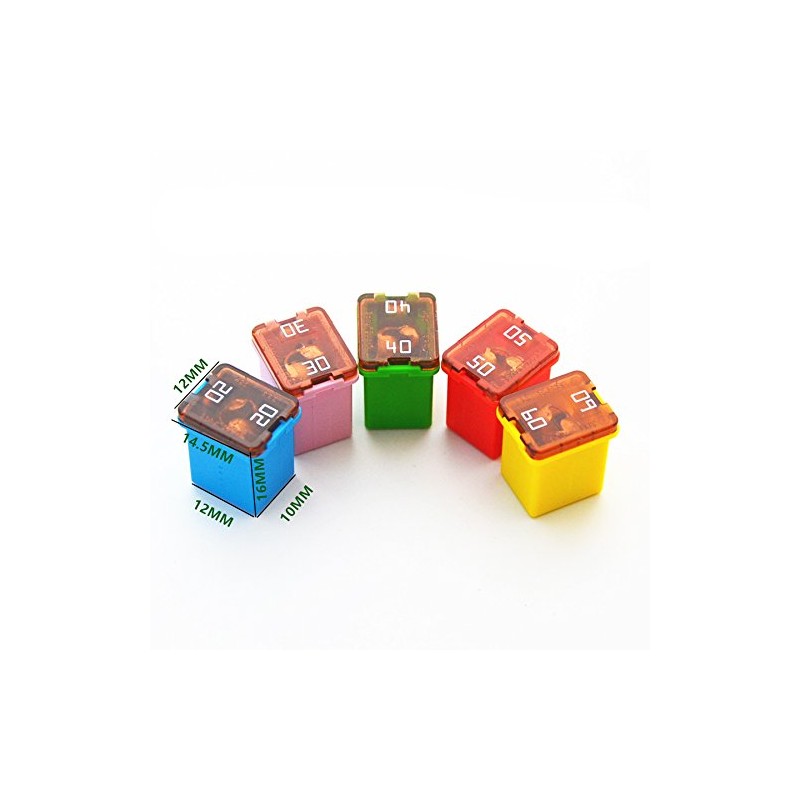 Littelfuse 0895030.Z 895 Square Car Fuse 30A Low Profile JCASE