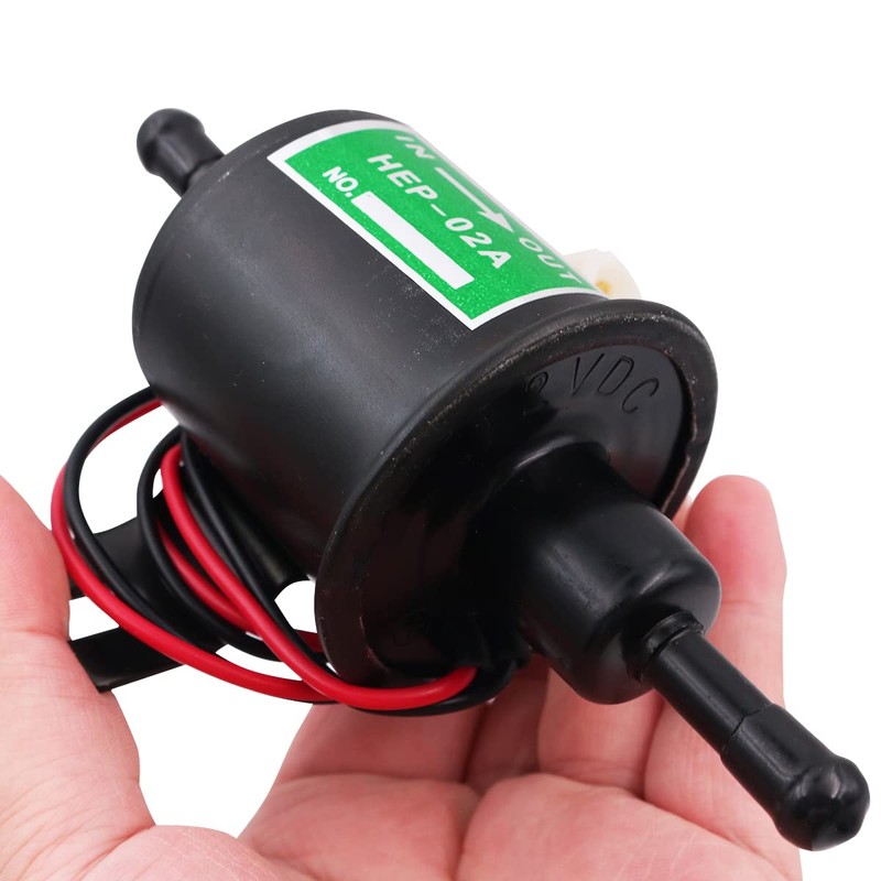 Tiardey 12V HEP-02A Gas Diesel Fuel Pump Inline Low Pressure