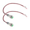 eMagTech 2 x AC/DC 12V-24V 8 mm Panel Mount LED