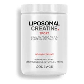 Codeage Creatina Liposomal Monohidratada - 90 Servs Sabor Sin Sabor