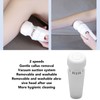 Electric Foot Callus Remover Massaging 2 Gears Portable Detachable Rechargeable