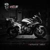 MZS Black Motorcycle Brake Clutch Levers Adjustable Short CNC Compatible